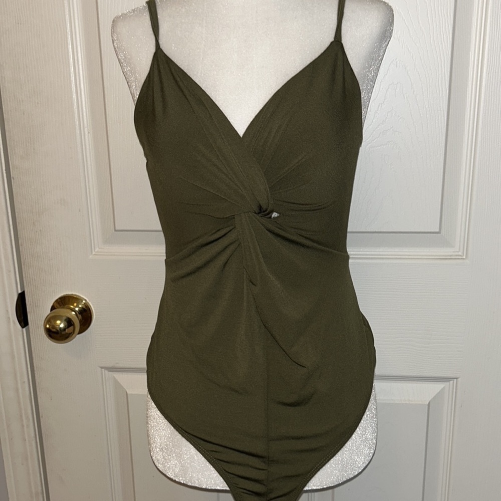 G By Guess Prunella Twist Front bodysuit